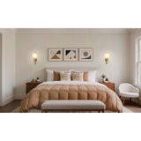 Julep 15-inch 1-light Brushed Gold Vanity Light with Opal Glass Shade