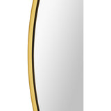 Alegre Wall Mirror Gold By Renwil