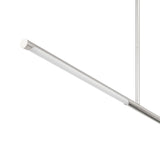 Overture 48-inch 2-light Polished Nickel 5CCT LED Linear Chandelier