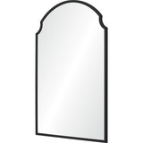 Asmara Wall Mirror Matte Black By Renwil