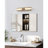 Colton 24-inch 2-light Champagne Gold 5CCT LED Vanity Light with Etched Opal Glass Shades
