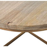 Liana Table Antique Brass By Renwil
