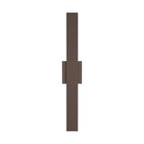 Jacks 36-inch Architectural Bronze 5CCT LED Exterior Wall Sconce