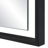 Marco Wall Mirror MATTE BLACK By Renwil
