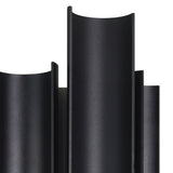 Kestrel 30-inch 3-light Textured Black 5CCT LED Exterior Wall Sconce