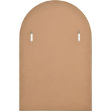 Durness Wall Mirror Satin Brass By Renwil