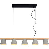 Zain Ceiling Fixture Brown By Renwil