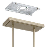 Overture 48-inch 2-light Champagne Gold 5CCT LED Linear Chandelier