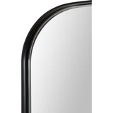 Glencoe Wall Mirror Matte Black By Renwil