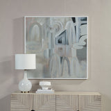 Palazzo Canvas Art PAINTED WHITE By Renwil