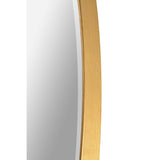 Thallo Wall Mirror Gold Leaf By Renwil