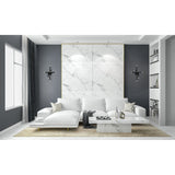 Manhattan 18-inch 6-light Matte Black LED Wall Sconce