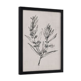 Basset Canvas Art PAINTED BLACK By Renwil