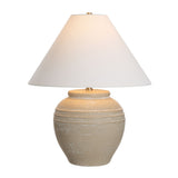 Fela Table Lamp Cream Wash By Renwil