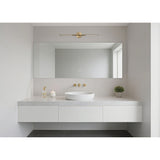 Overture 32-inch 2-light Champagne Gold 5CCT LED Vanity Light