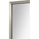 Roderick Wall Mirror Satin Nickel By Renwil