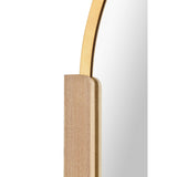 Kerianne Wall Mirror Gold Leaf By Renwil