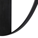 Romy Wall Clock Matte Black By Renwil