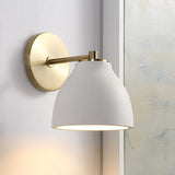 Mazia Wall Sconce Burnished Brass By Renwil