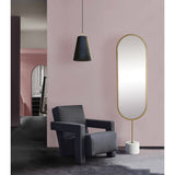 Taio Wall Mirror Antique Brass By Renwil