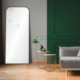 Mandret Full Length Mirror Black By Renwil