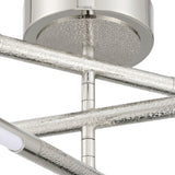Overture 24-inch 6-light Polished Nickel 5CCT LED Chandelier
