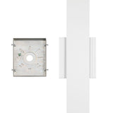 Jacks 48-inch Textured White 5CCT LED Exterior Wall Sconce