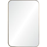 Edwin Wall Mirror Bronze By Renwil