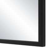 Gasel Wall Mirror MATTE BLACK By Renwil