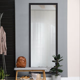 Delacorte Wall Mirror Black By Renwil