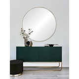 Thallo Wall Mirror Gold Leaf By Renwil