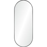 Ammar Wall Mirror Matte Black By Renwil