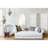 Natasha Wall Mirror Antique Silver Leaf By Renwil
