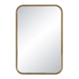 Jyn Wall Mirror ANTIQUE BRUSHED BRASS By Renwil