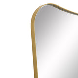 Artesia Wall Mirror Gold By Renwil