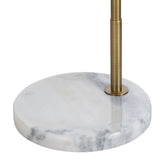 Claire Floor Lamp Dark Antique Brushed Brass By Renwil