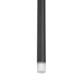 Manhattan 1-inch 1-light Matte Black LED Pendant Light