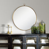 Azam Wall Mirror Bronze By Renwil