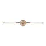 Overture 32-inch 2-light Champagne Gold 5CCT LED Vanity Light