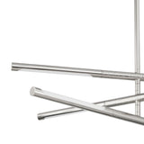 Overture 24-inch 6-light Polished Nickel 5CCT LED Chandelier