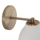 Mazia Wall Sconce Burnished Brass By Renwil