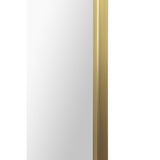 Calliope Wall Mirror Antique Brushed Brass By Renwil