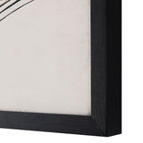Basset Canvas Art PAINTED BLACK By Renwil