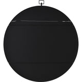 Rayden Wall Mirror Matte Black By Renwil