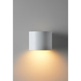 Zak Wall Sconce Matte White By Renwil