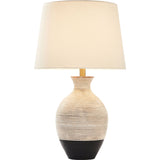 Ignacio Table Lamp Black And White By Renwil