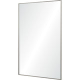 Roderick Wall Mirror Satin Nickel By Renwil