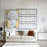 Studio Line - Linear Wall Art By Renwil