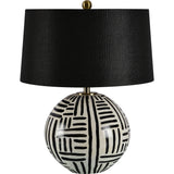 Milka Table Lamp Antique Brass By Renwil