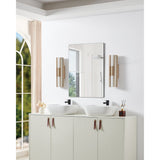 Colton 18-inch 2-light Champagne Gold 5CCT LED Vanity Light with Etched Opal Glass Shades